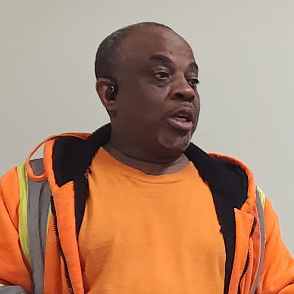 UE Local 1123 President Charles King