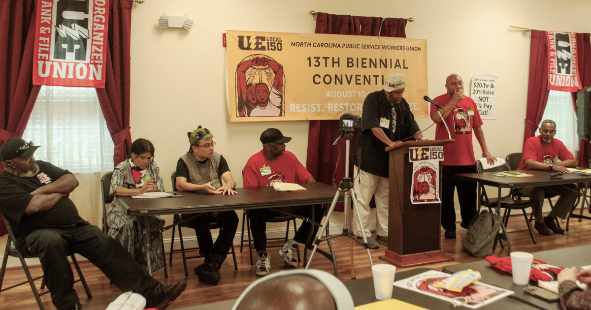 A panel of North Carolina workers